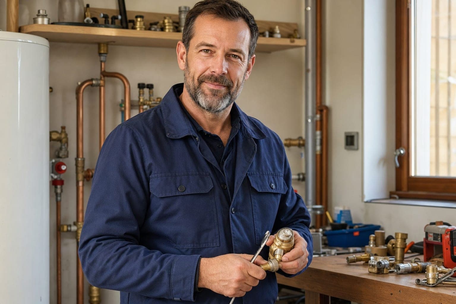 Thomas Müller, artisan plombier à Sarreguemines